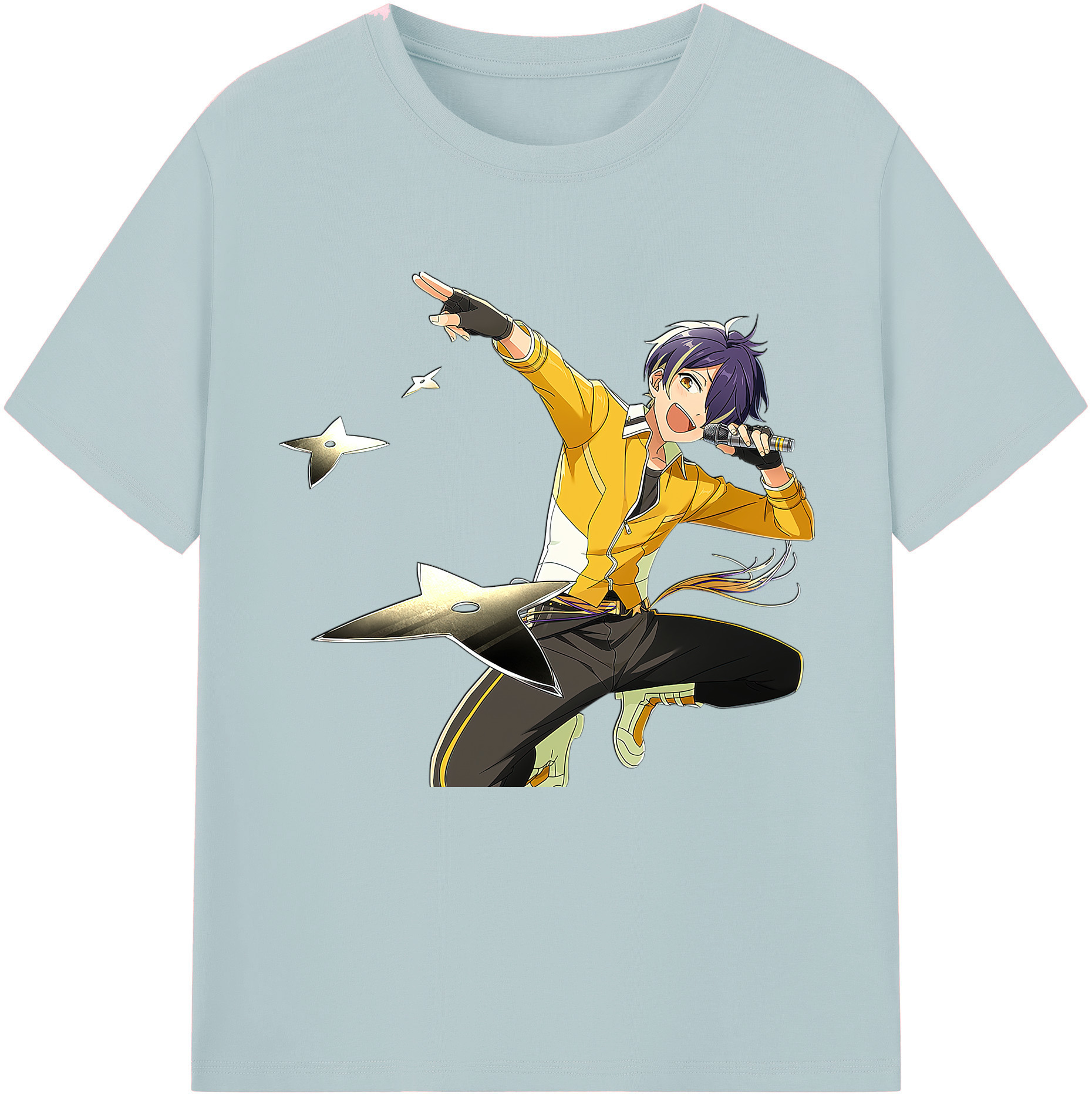 （画像用） あんさんぶるスターズ! Ensemble Stars 綿100％半袖Tシャツ（フロントプリント）